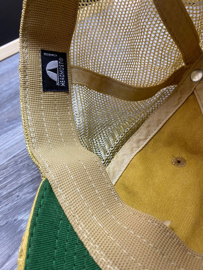 Custom Hat, Distressed Hat, Unisex trucker Cap, Vintage Cap, Weathered Cap, Custom Logo Cap, Raggedy Patch Hat, Logo Cap, Headmost brand