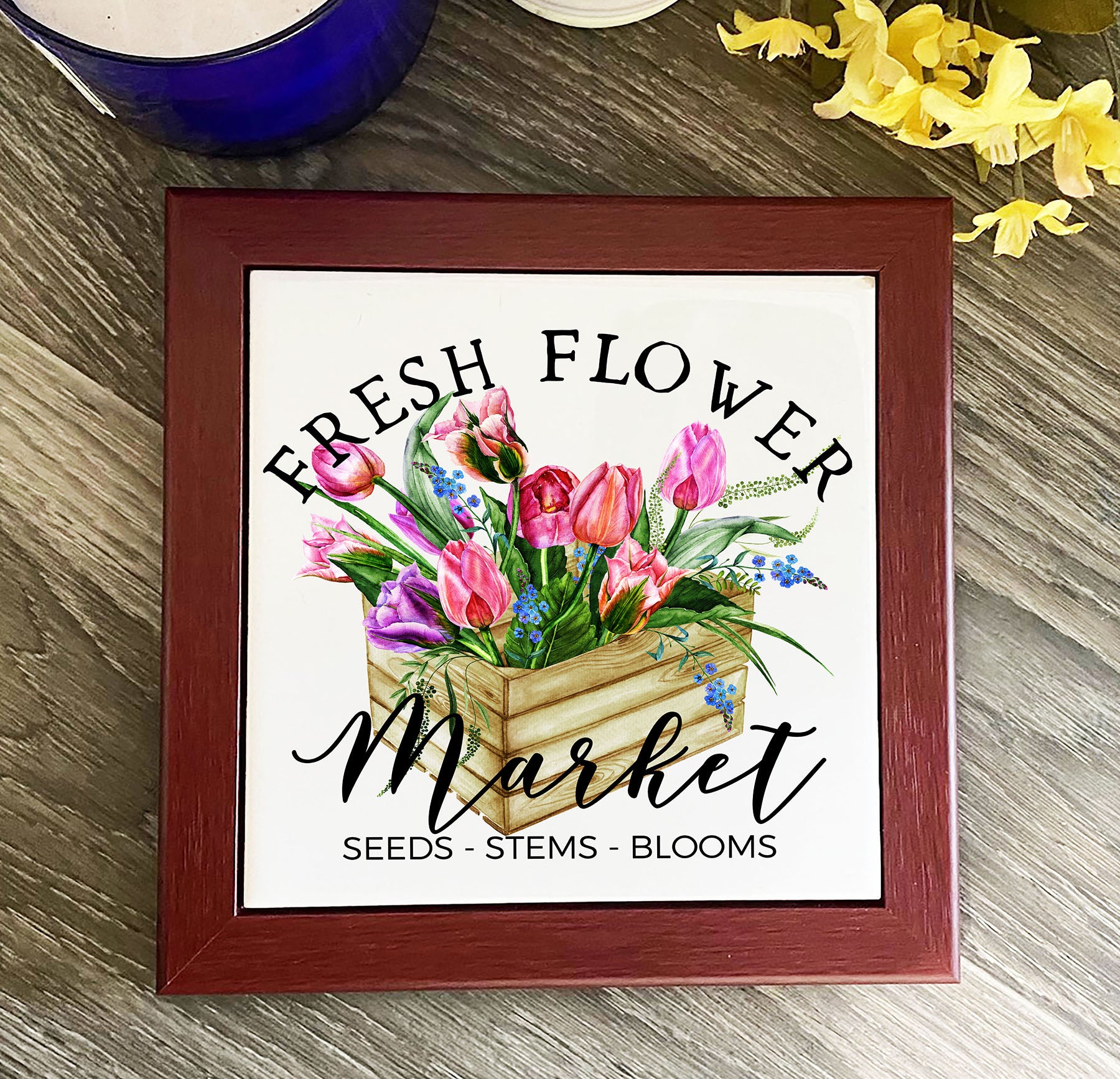 Spring Flower Hotplate/Trivet