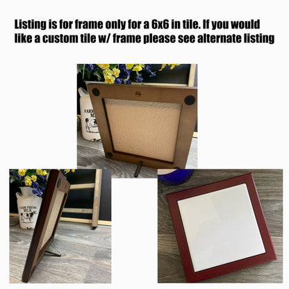 6x6 tile frame