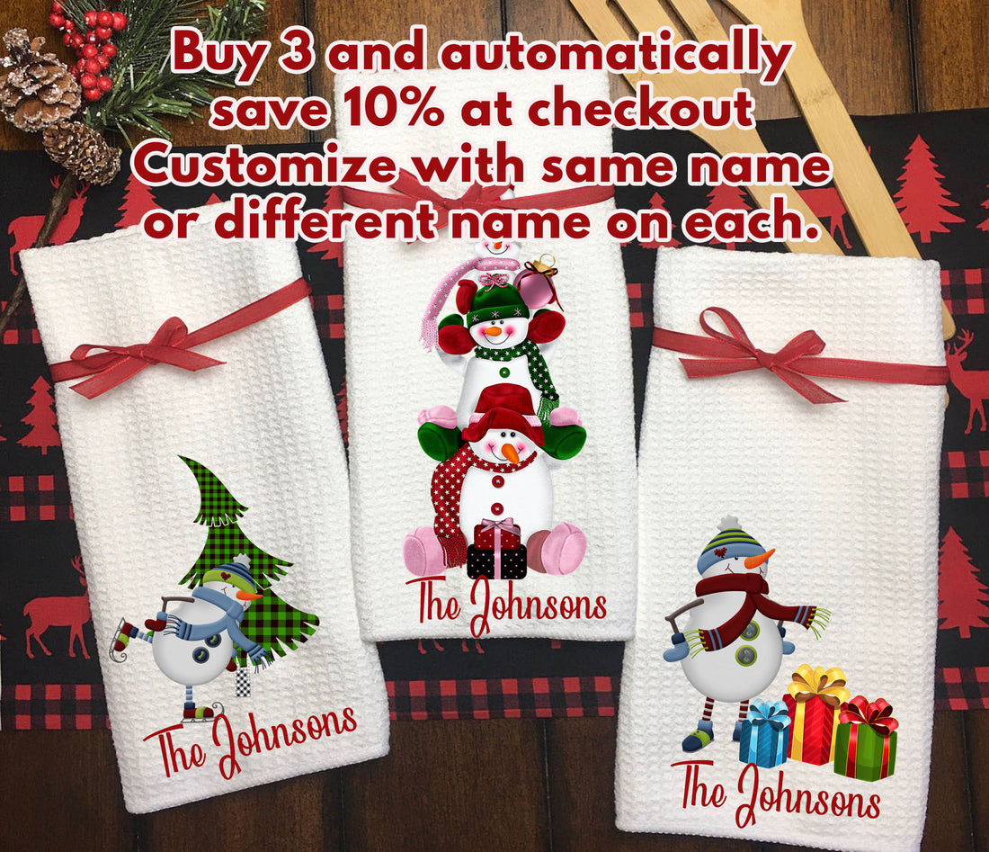 Christmas Dish Towels